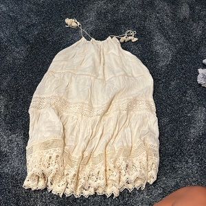 Adorable lace cream colored dress!!